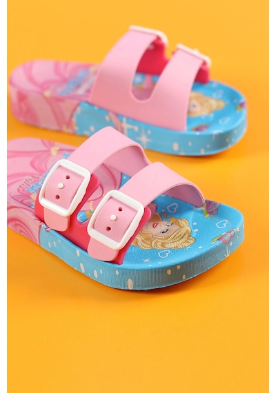 Gezer Kız Çocuk Terlik Princess 14795 Lila Lila