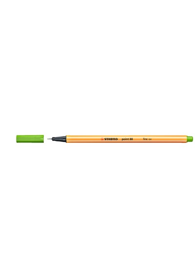 Stabilo Keçe Uçlu Ince Kalem 88 Point 0.4 Mm Yaprak Yeşili 88-43