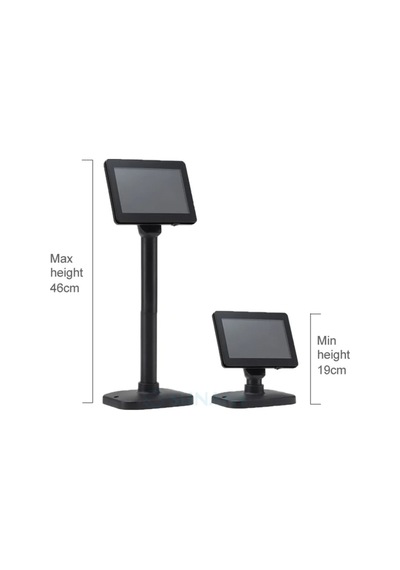 Pd700u 7 İnç Lec Müşteri Ekranı Ayaklı Bilgi Ekranı Müşteri Monitörü