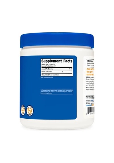 Glycine Free Form Powder 454 Gr. 151 Servis