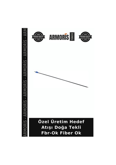 Özel Üretim Hedef Atışı Doğa Tekli Fbr-ok Fiber Ok