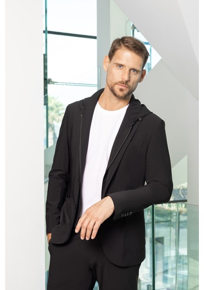 Morven Erkek Siyah Polyamide Torba Cep Kapüşonlu Slim Fit Mono Yaka Spor Takım Elbise 24ms001009001 Siyah Morven Erkek Siyah Polyamide Torba Cep Kapüşonlu Slim Fit Mono Yaka Spor Takım Elbise 24ms001009001 Siyah