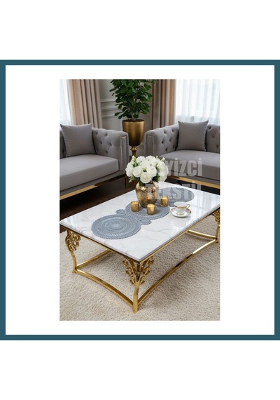 Bezos Dantel Detaylı Gri Runner 115x35cm Ob