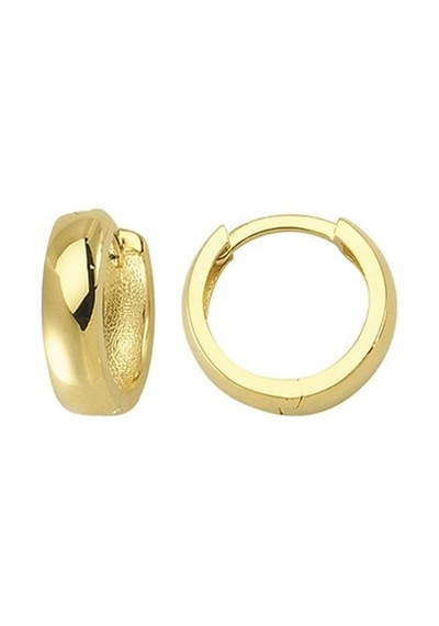 Goldkupe 14 Ayar Parlak Halka Altın Küpe 1,98 Gr-1296