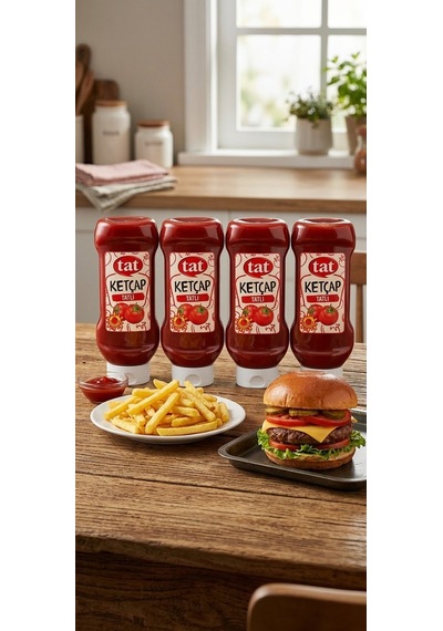 Tat Ketçap 650 Gr Tatlı 4 Lü