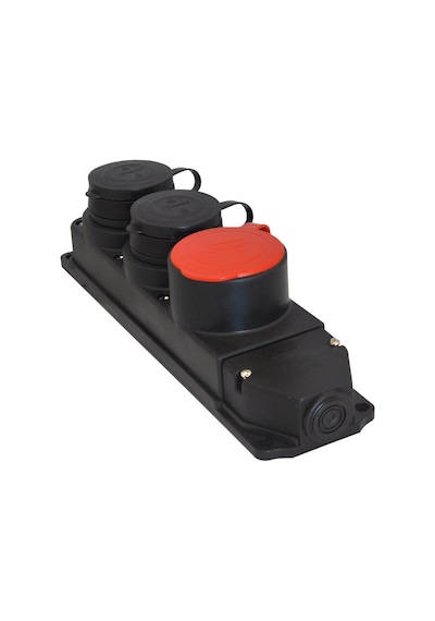Tplast Kauçuk Üçlü Grup Priz 1x 3x25 -2x 1x16