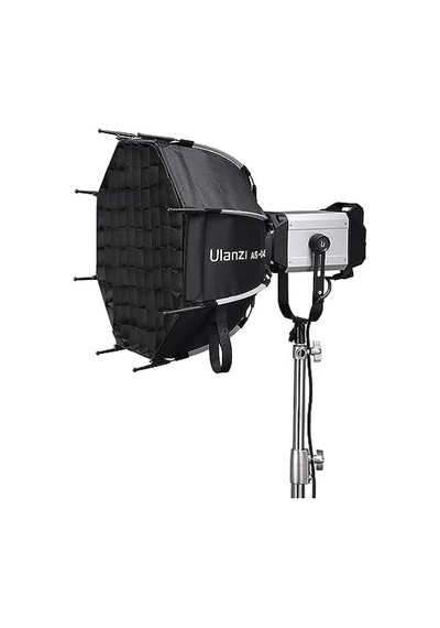 As-045 Izgaralı Ve Gridli Softbox, 45 Cm Siyah
