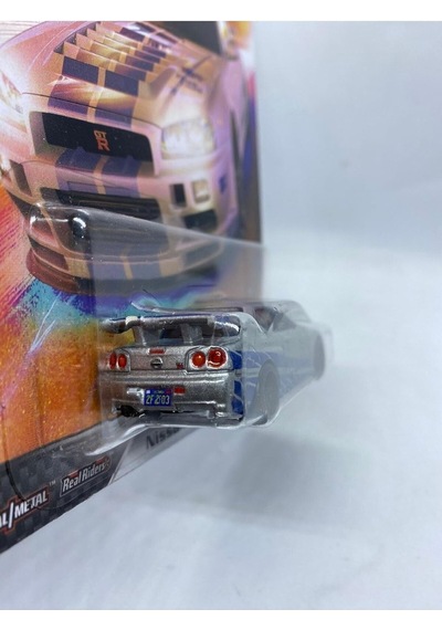 Hot Wheels Premium Nissan Skyline Gt-r Bnr34 Fast And Furious,