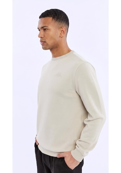 Kappa Tonnio Erkek Gri Regular Sweatshirt