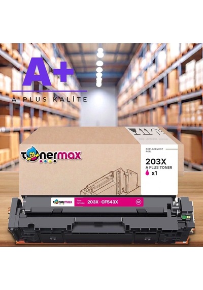 Hp 203x Cf543x Kırmızı Uyumlu Toner A Plus / Color Laserjet Pro M254 / M280 / M281