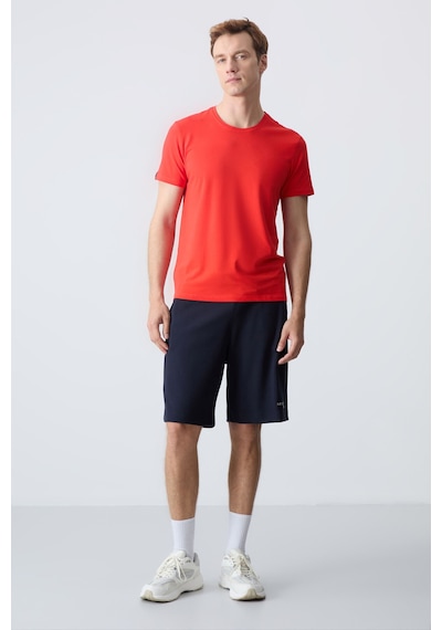 Air Jones Tommy Life Lacivert Pamuklu Kalın Yumuşak Dokulu Standart Fit Basic Erkek Şort - 81276 Lacivert Air Jones Tommy Life Lacivert Pamuklu Kalın Yumuşak Dokulu Standart Fit Basic Erkek Şort - 81276 Lacivert