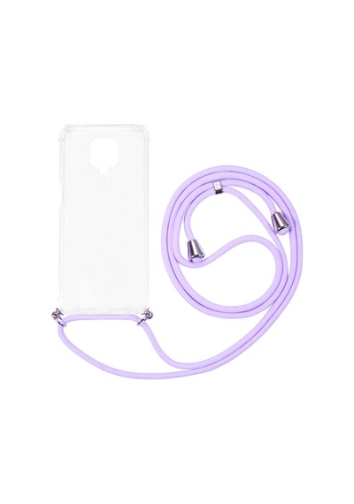 Xiaomi Redmi Note 9s Kılıf Zore X-rop Kapak Renksiz