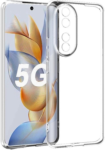 Huawei Uyumlu Honor 90 Kılıf Zore Şeffaf Süper Silikon Kapak