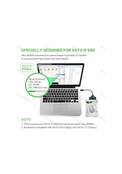 Usb 3.0 2.5 Inç Sata 4469A Hdd Hard Disk Kablosu Kutusu Veri Hard