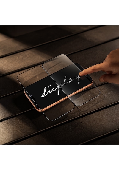Apple Uyumlu   iPhone 17 Benks Glass Warrior 2.0 Ar-ezfita Cam Ekran Koruyucu Uygulama Aparatı Şeffaf