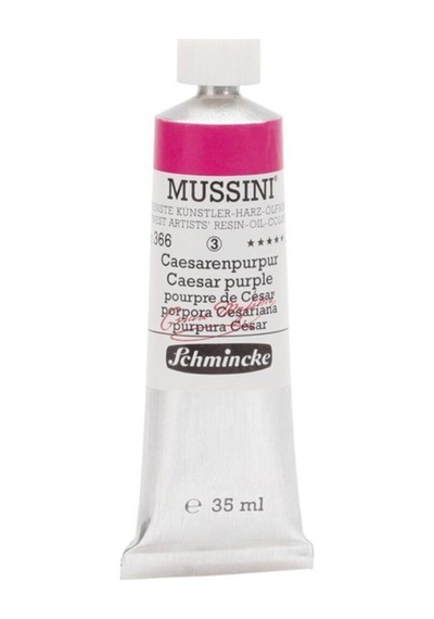 Schmincke Mussini Artist Yağlı Boya 35 ML Seri 3 366 Caesar Purple