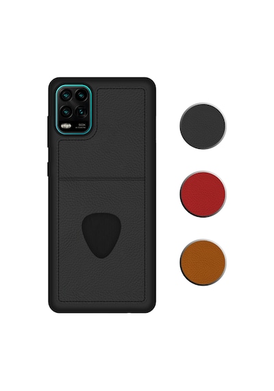 FitCase Xiaomi Mi 10 Lite Kılıf Proda Deri Tek Kartlık Cepli Kapak