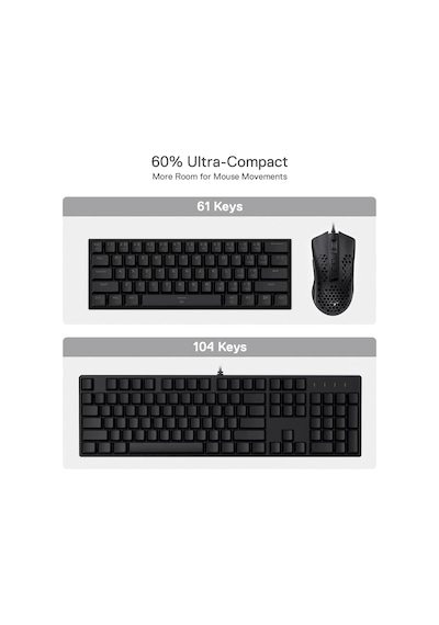 Redragon K630 Dragonborn %60 Kablolu Rgb Çalışırken Değiştirilebilir Oyun Mavi Anahtar