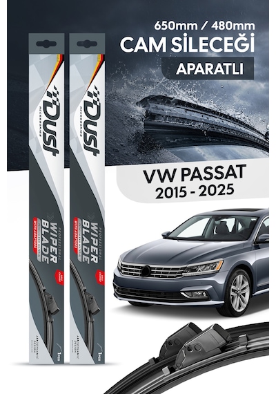 Volkswagen Passat 2015-2025 Uyumlu Silecek Takımı 650mm/480mm S13