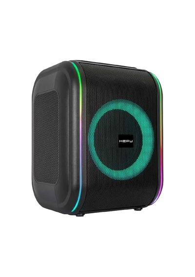 Hepu Hp-988 8'' 20cm Kablosuz 1 El Mikrofon Bluetooth Şarjlı Müzik Kutusu