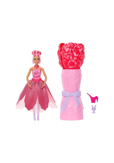 Jmf59 Barbie Petal Pop - Kırmızı Gül