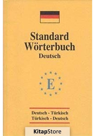 Standard Wörterbuch Deutsch Almanca Sözlük Plastik Kapak / Z.