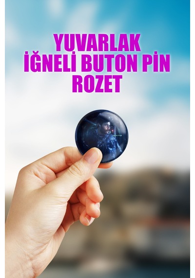 Call Of Duty Video Oyun Bilgisayar Oyunu Çanta Süsü Rozet İğneli Buton Rozet Seti 1 Adet Çok Renkli