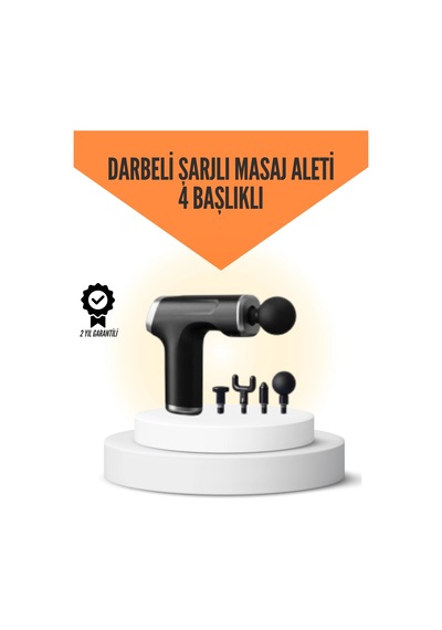 Sessiz Çalışan Taşınabilir Kas Masaj Aleti Açık Lacivert