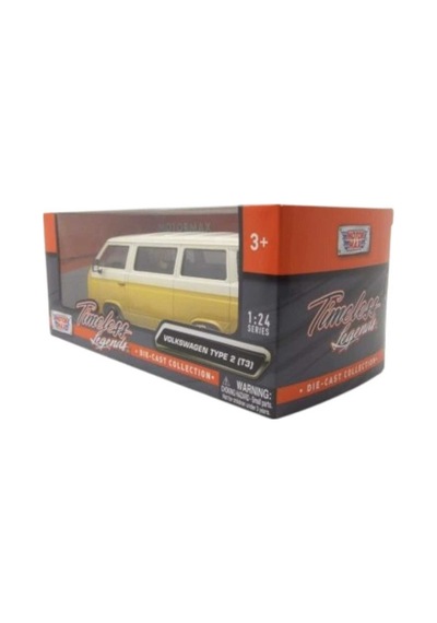 Volkswagen Minibüs Type2 T3 Sarı - Motormax 1:24