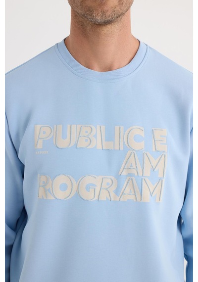 Tudors Unisex Oversize Geniş Kesim Pamuklu Yumuşak Dokulu İçi Polarlı Baskılı Mavi Sweatshirt-37299 Mavi Tudors Unisex Oversize Geniş Kesim Pamuklu Yumuşak Dokulu İçi Polarlı Baskılı Mavi Sweatshirt-37299 Mavi