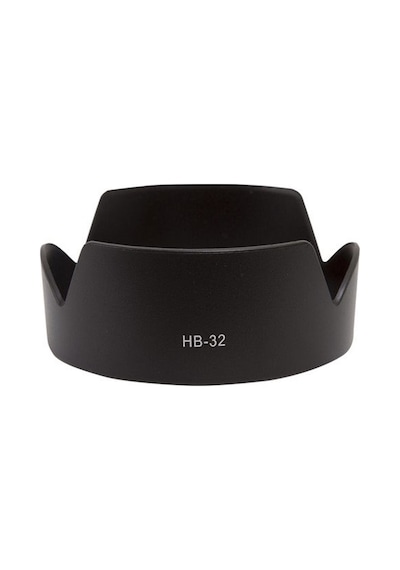 Hlypro Nikon 18-105 MM - 18-140 MM HB-32 Nikon için Lens Hood Parasoley