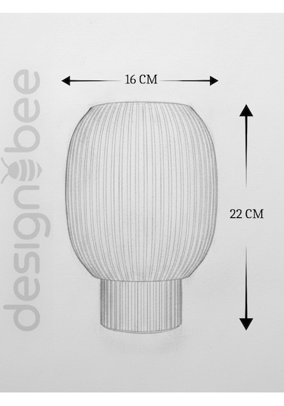Styline - Modern Masa Ve Gece Lambası Ambiyans Lambası, Dekoratif Led Abajur, E14 Duy
