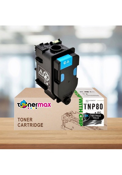 Konica Minolta Tnp-80 Uyumlu Toner Mavi Bizhub C3320i