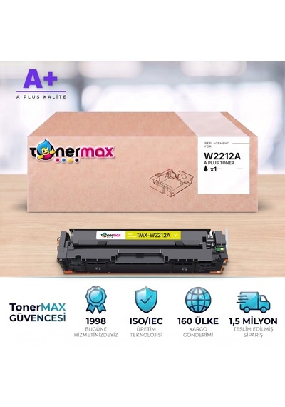 Hp 207a W2212a Sarı Uyumlu Toner A Plus / Color Laserjet Pro M255 / M282 / M283