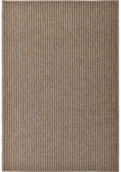 Avanos Modern Kahve Hasır Dokuma Jüt Sisal Kilim Yıkanabilir Balkon Bahçe Mutfak Halı 8042a