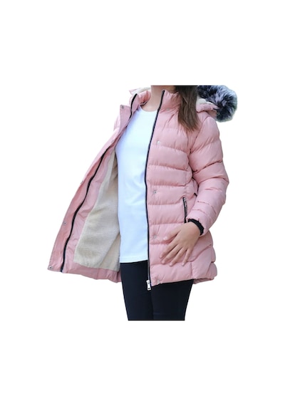 İrem Çocuk Giyim Kız Çocuk Su İtici Özellikli Fermuar Çıtçıt Kapamalı Kuşaklı Kürklü Pembe Mont Pembe İrem Çocuk Giyim Kız Çocuk Su İtici Özellikli Fermuar Çıtçıt Kapamalı Kuşaklı Kürklü Pembe Mont Pembe