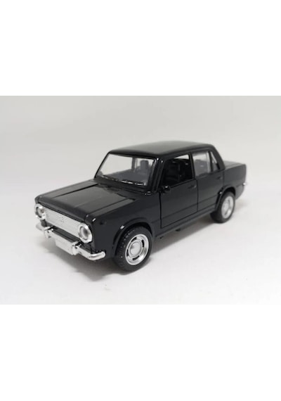 Oyuncak Metal Model Araba 1/36 Çek Bırak Siyah Hacı Murat 124