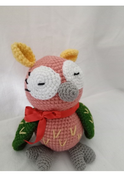 Amigurumi Baykuş Oyuncak