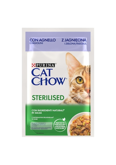 Kuzu Etli Kısırlaştırılmış Yaş Kedi Maması 85gr