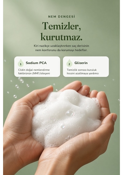 Penoli Göz Yakmayan Konak Önlemeye Yardımcı Yenidoğan Bebek ve Çocuk Saç Ve Vücut Şampuanı 350 ML