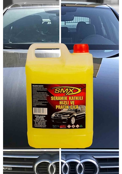 Smx Seramik Katkılı Hızlı Ve Pratik Cila 5 Lt -m.fiber Bez