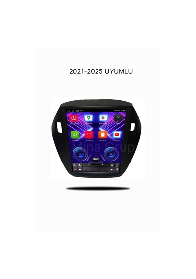 Snp Serisi Hyundai İx35 2010 İle 2015 Uyumlu 9.7 İnç Tesla Ekran Android Multimedya Sistemi 6-128 Gb Hafıza Carplay Android Auto Ve Geri Görüş Kamerası 9.7''
