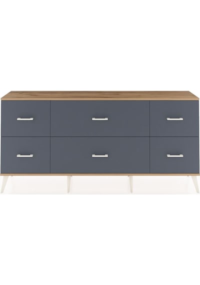 Arges Konsol 6 Çekmeceli 176x30x83 Çam-çam/antrasit Çam/antrasit Arges Konsol 6 Çekmeceli 176x30x83 Çam-çam/antrasit Çam/antrasit