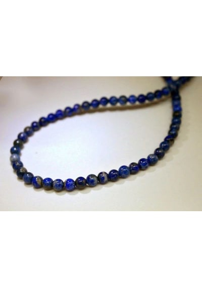 Lapis Taşı Yarım Dizi 5-6 MM 18 CM Çok Renkli