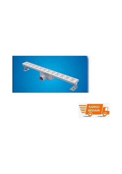 Gama Duş Kanalı Üst Paslanmaz Çelik 50 Çıkışlı 50 Cm