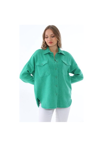 Polologin Butik Gömlek Ve Ceket Arası Tarzı Yansıtan Yeşil Oversize Flanel Kışlık Oduncu Gömlek Yeşil Polologin Butik Gömlek Ve Ceket Arası Tarzı Yansıtan Yeşil Oversize Flanel Kışlık Oduncu Gömlek Yeşil