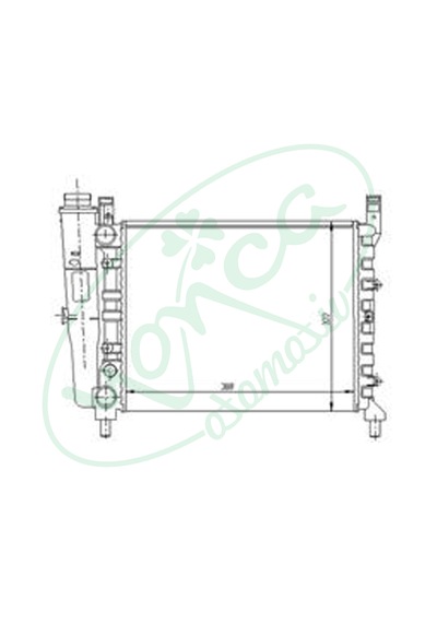 Radyatör Uno 60 Mek+klimasız 441x322x33 Alüminyum Mfı009034 Oris