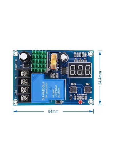 Xh-m604 30a Akü Şarj Kontrol Koruma Modülü 12v 24v Batarya Kurşun Asit Jel Akü Lityum Li-lon Pil