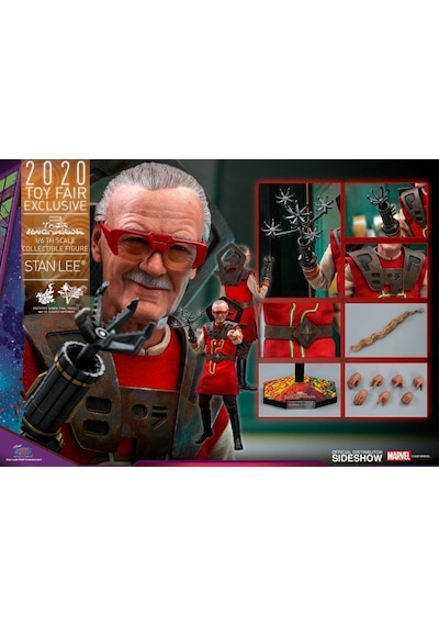 Hot Toys Stan Lee Barber Exclusive Sixth Scale Figure Mms570