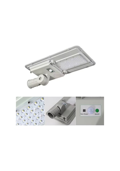 Forlife 120 Watt Endüstriyel Güneş Enerjili Solar Sokak Ve Yol Armatürü